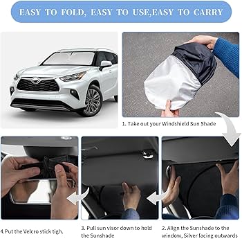 Amazon.com: ZOIBV for Toyota Highlander 2020-2024 2025 2026 Sun Amazon.com: ZOIBV for Toyota Highlander 2020-2024 2025 2026 Sun